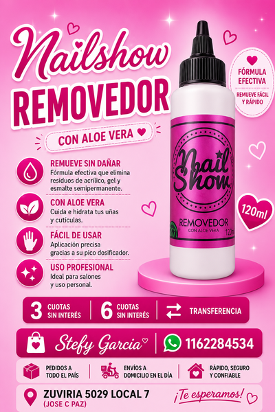 Removedor 100ml Nail Show 