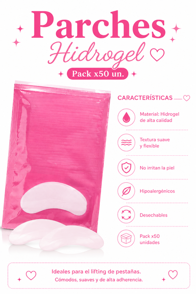 Parches Hidrogel Pack x50un