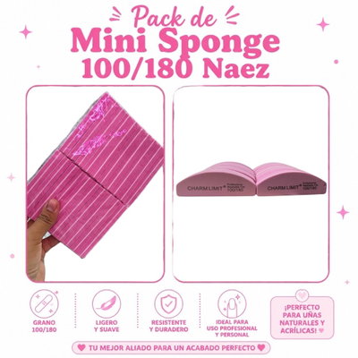 Pack de Mini Sponge Naez 100/180