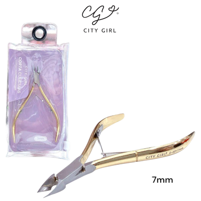 Corta Cuticula Dorado 7mm City Girl