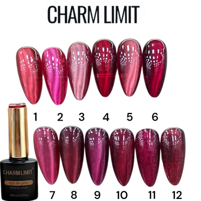 Semi Cat Eye Red Charm Limit