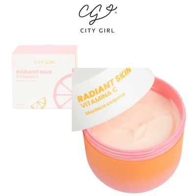 Manteca Corporal e luminadora 250ml City Girl
