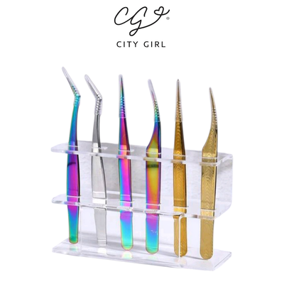 Organizador de Acrilico Para 6 Pinzas 