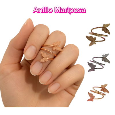 Anillo Mariposa Falange 