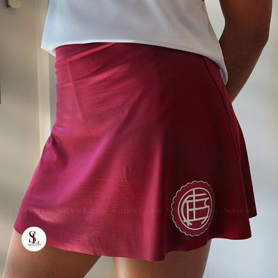 Pollera short con bolsillo