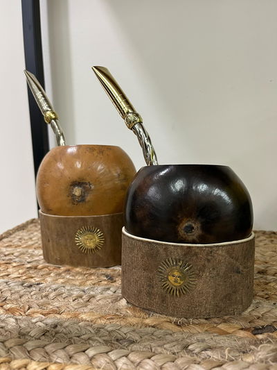 MATE GALLETA CALABAZA "ARGENTOS"
