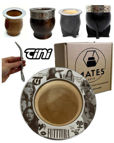 MATE TINI FOTOGRABADO