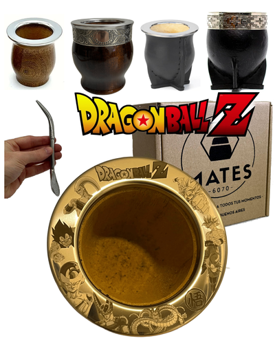 MATE DRAGON BALL Z FOTOGRABADO