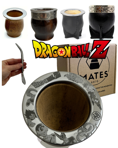 MATE DRAGON BALL Z FOTOGRABADO