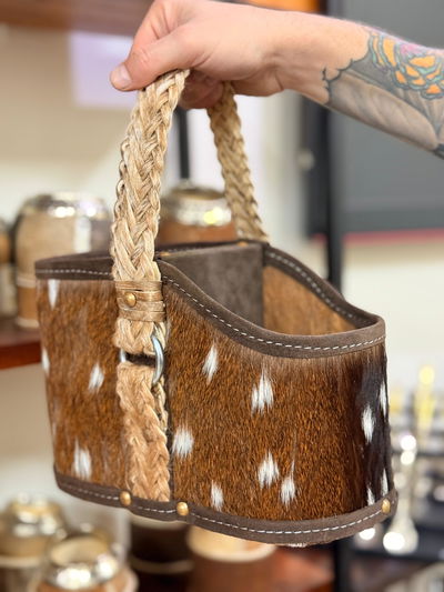 MATERA CUERO CRUDO EXCLUSIVA PINTAS