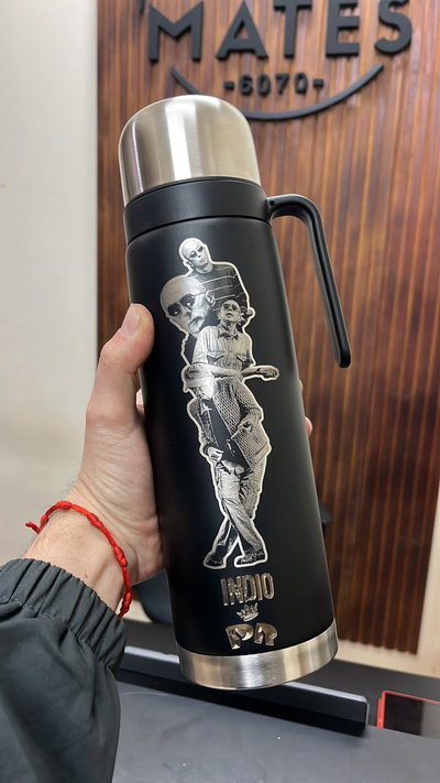 TERMO INDIO SOLARI FOTOGRABADO