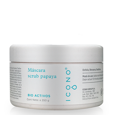 Mascara desincrustante de Papaya 250g