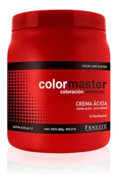 CREMA COLOR MASTER EXTRA ACIDA PH3 X1000 FIDELITE