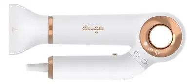 DUGA SECADOR COMPACTO IONIC - BLANCO Y DORADO