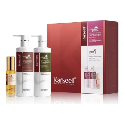 Kit Karseell Original – Shampoo + Acondicionador + Aceite Capilar