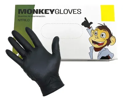 GUANTES LATEX NITRILO NEGRO x20 U