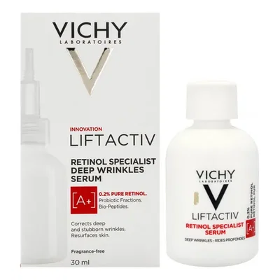 Liftactiv retinol deep wrinkles Vichy