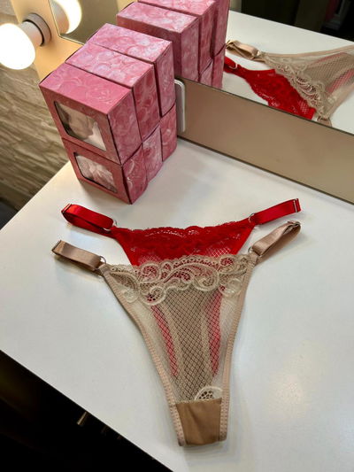 LESS ENCAJE TIRA ANCHA - PACK X 2