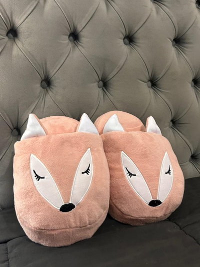 PANTUFLONES FOXY ROSA