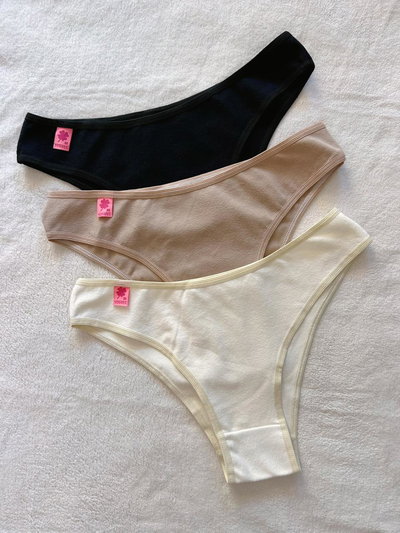 VEDETINAS TALLE M - PACK X 3