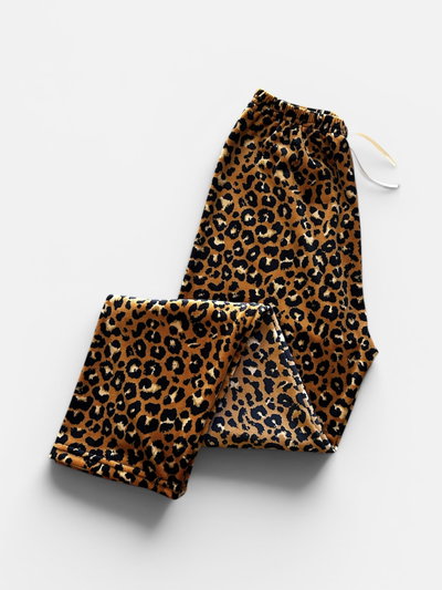 PANTALON PLUSH ANIMAL PRINT