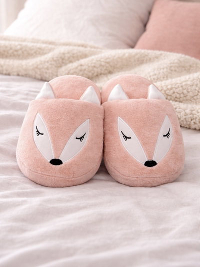 PANTUFLONES FOXY ROSA