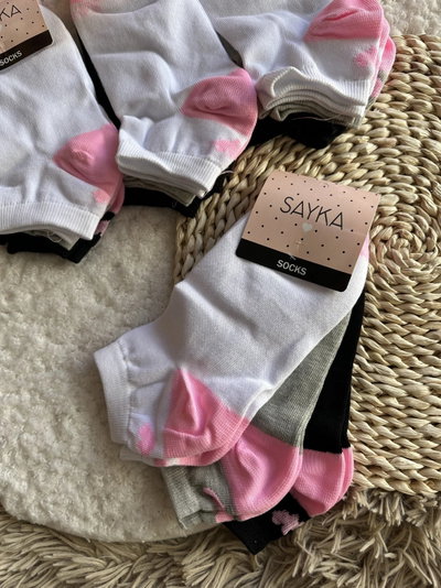 PACK X 3 - SOQUETES SAYKA
