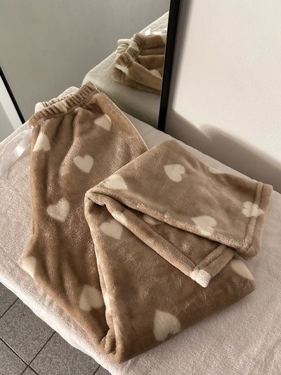 PANTALON CORAZÓN BEIGE