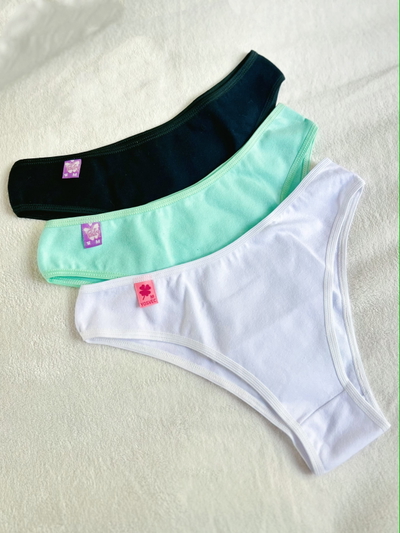 VEDETINAS TALLE M - PACK X 3
