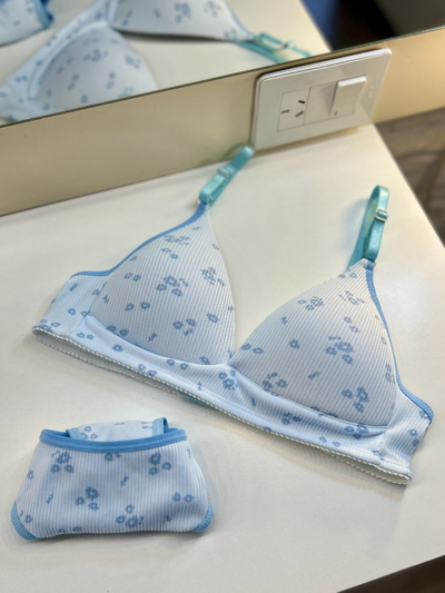 CONJUNTO FLOWER CELESTE