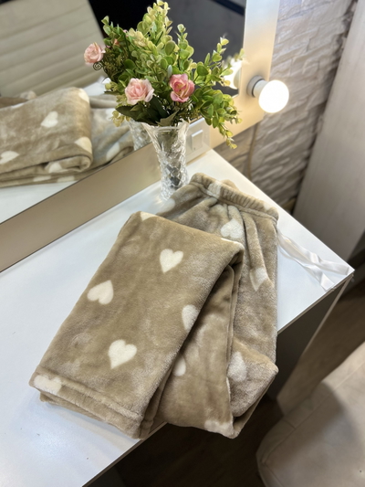 PANTALON CORAZÓN BEIGE