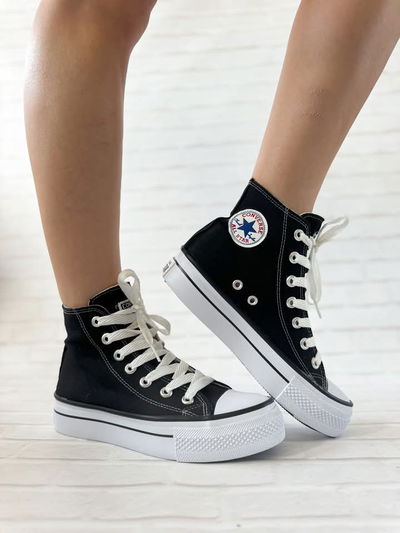 BOTA CONVERSE CON PLATAFORMA PREMIUM