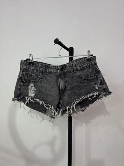 SHORT JEAN GRIS TB