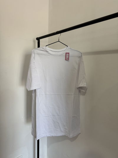 REMERA BLANCA LISA