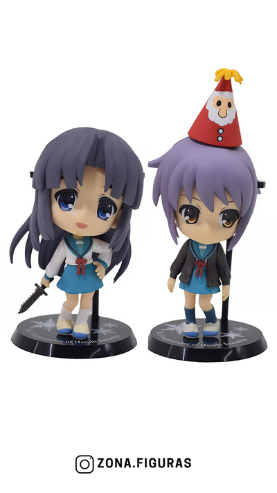 Ryoko y Nagato de Haruhi Suzumiya 