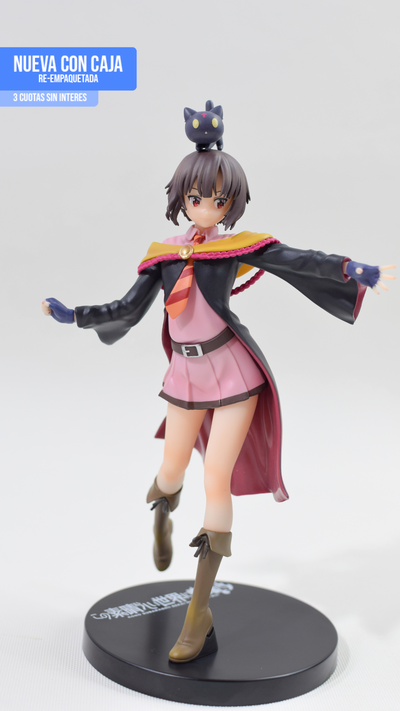 Megumin con Chomusuke de Konosuba