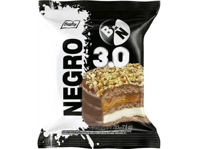 ALFAJOR BAGLEY NEGRO  3 UNIDADES