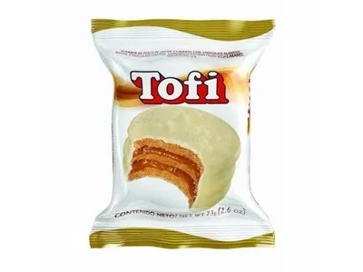 ALFAJOR TOFI BLANCO 3 UNIDADES