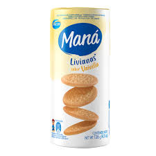3 Galletas mana vainilla