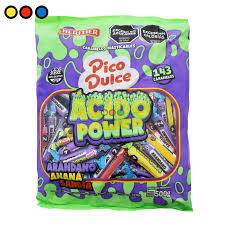 Masticable pico dulce acido x500gr 
