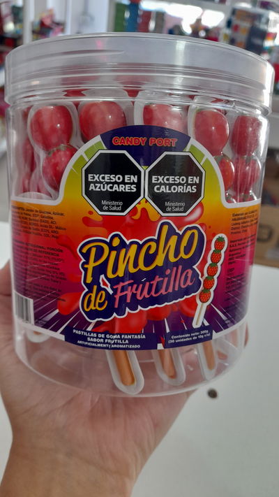 pincho frutilla 30 unidades 