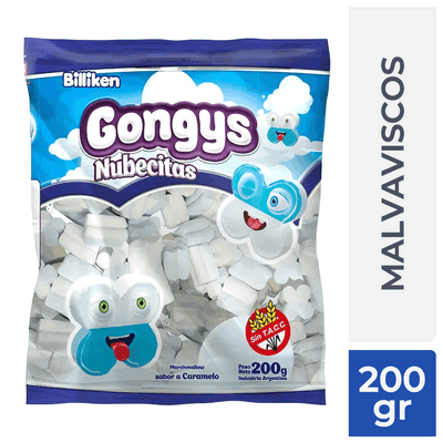 Malvavisco Gongys nubecitas x200 gr