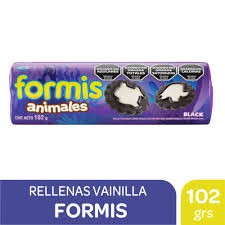Galletas formis rellena vainilla 102 gr