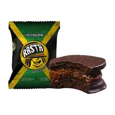 3 un. Alfajor Rasta Negro