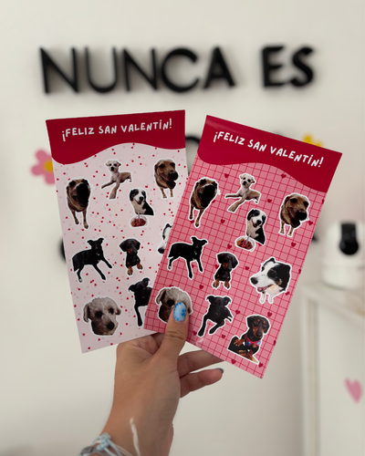 Mini plancha de sticker tamaño A5