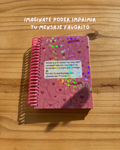 Cuaderno A6 personalizado
