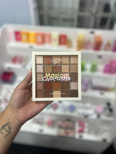 Sombra magical chocolate - tonos calidos