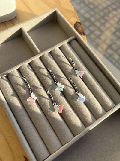 Argollas maripositas