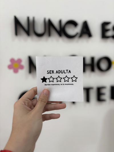 Sticker atrapasol - vida adulta