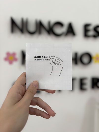 Sticker atrapasol - a esto🤏🏼mod 1